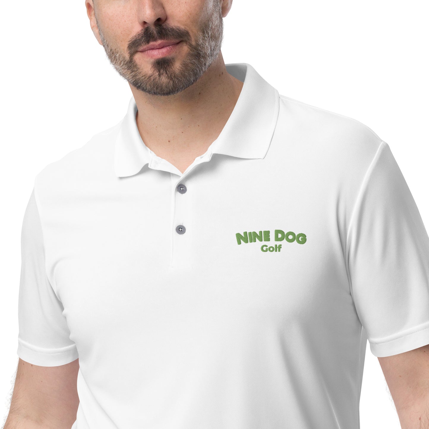 Nine Dog adidas performance polo shirt