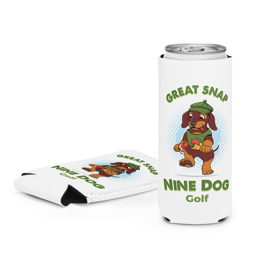 Nine Dog Slim Can Koozie