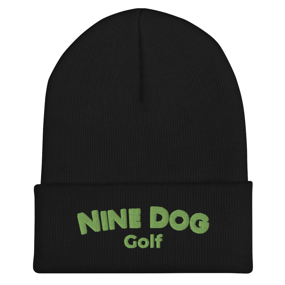 Nine Dog Cuffed Beanie