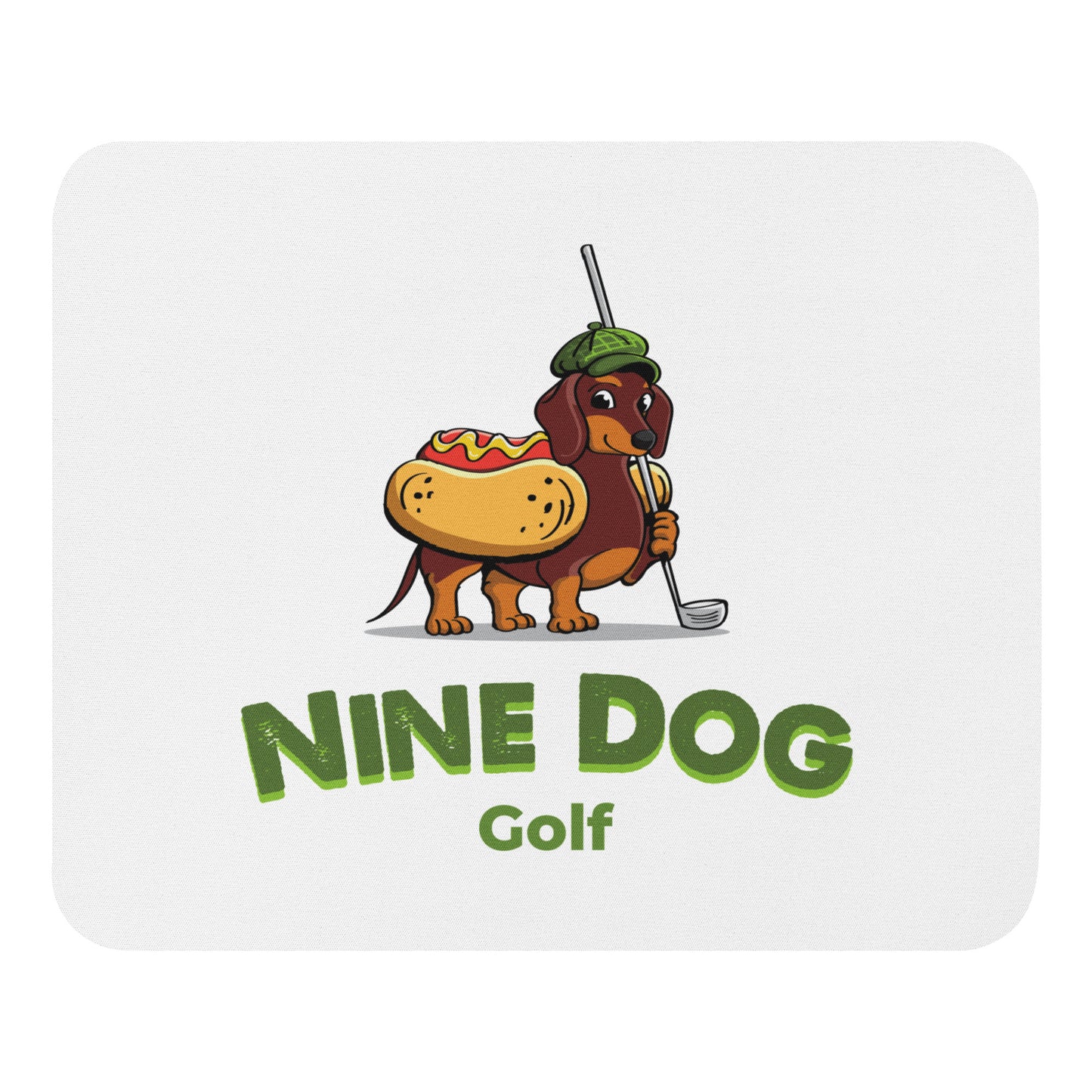 Nine Dog Mouse pad