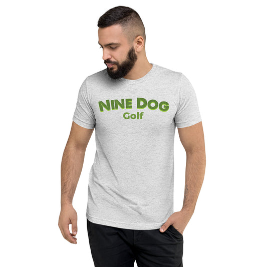 Nine Dog Logo (Front Only) Short sleeve t-shirt