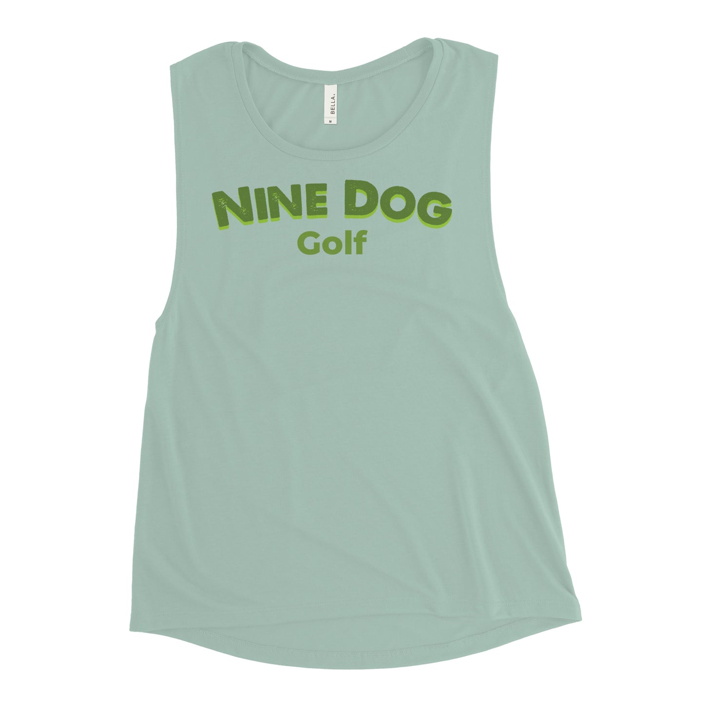 Nine Dog Golf Ladies Tank Top